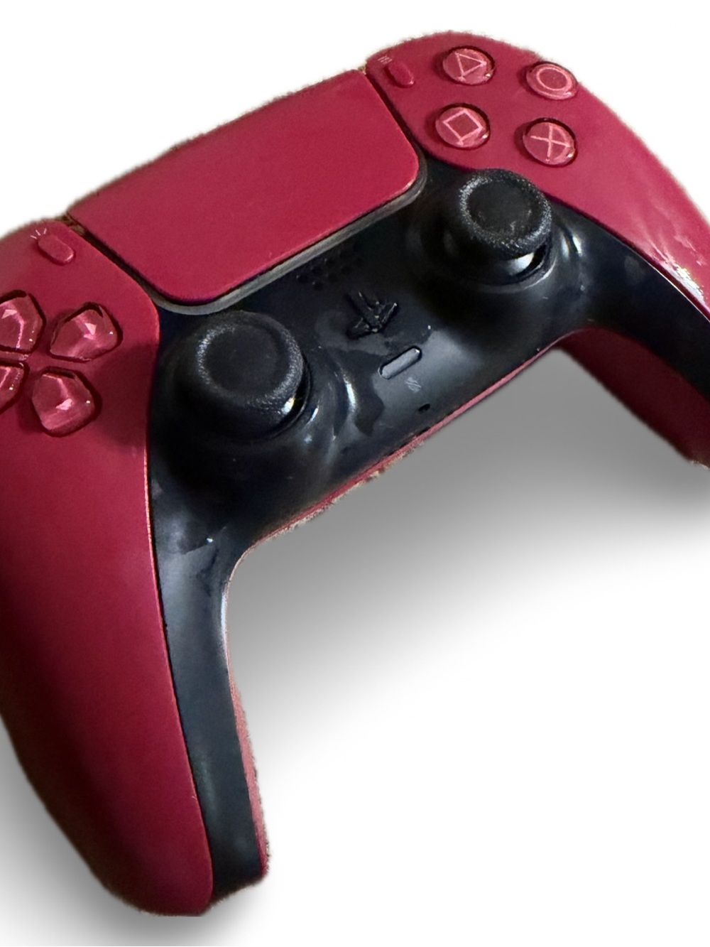 Sony PS5 Wireless Controller - Crimson Red (like new) - Picture 4 of 6